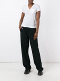 fringed trim T-shirt
