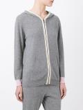 colour block hoodie 