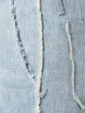 frayed trim shorts 