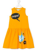 Oops! cat print dress
