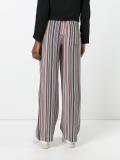 striped straight trousers