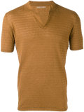 knitted polo shirt