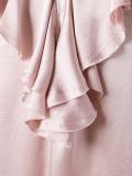 ruffled neck blouse 