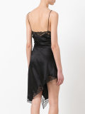 lace trim slip dress