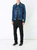石洗牛仔夹克