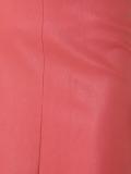 stretch leather skirt