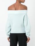 off-shoulder jumper