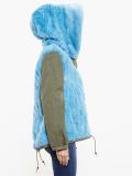 Reversible Rabbit Fur Parka