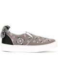 slip-on bow sneakers 