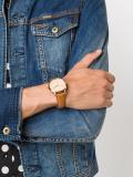 rose gold dial watch 