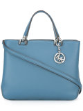 logo chain tote bag 
