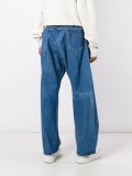 'Fuchsia Patch Vintage Boyfriend' jeans