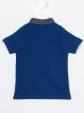 eyes print polo shirt