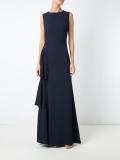 ruffled long dress