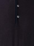 long sleeve knit polo shirt