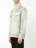 zip-up pocketed jacket