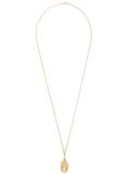 'Crab Claw' pendant necklace 