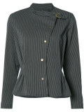 collar-buckle blazer