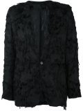fringed blazer
