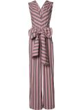 Wide Stripe Sleeveless连身长裤