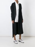 oversized asymmetric coat