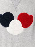 logo plaque sweatshirt
