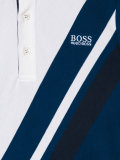 colour block polo shirt