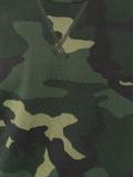 camouflage print T-shirt