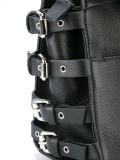 buckled straps tote