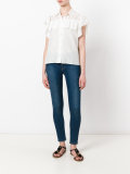 ruffled blouse