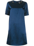 embellished neck shift dress