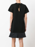flared hem T-shirt dress