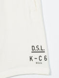 logo stamp track shorts