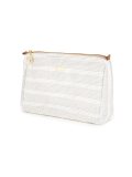 open knit pouch