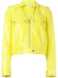 varnished biker jacket 