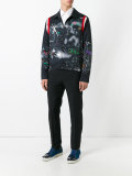 printed bomber jacket