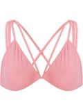 strap desing tulle bra