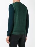 V-neck sleeveless cardigan