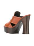 platform slip-on mules