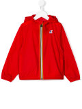 logo print cagoule jacket