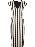 fitted gingham dress