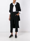 braces detail trousers