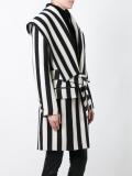 striped coat 
