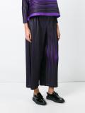 straight cropped trousers