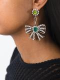 stone embellished earrings