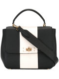 contrast tote bag 
