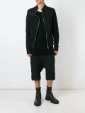double zip up biker jacket