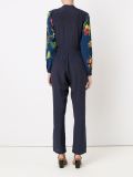 V-neck high waisted jumpsuit