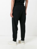 tape stripe track pants 