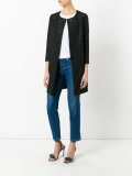sequin embellished coat